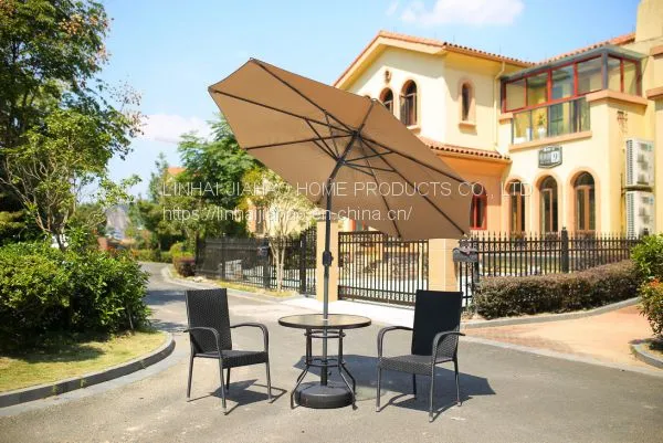 270-8 Market Umbrella With Gourd Top With Tilt photo-3