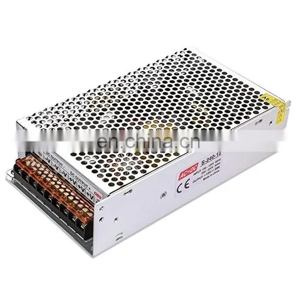 240W Power Supply 12V 20A Converter Transformer Use for Led Strip Light photo-3