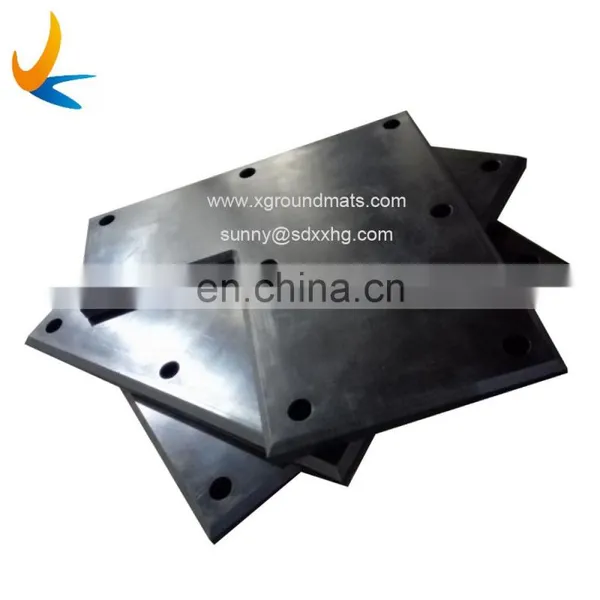 UHMWPE and Rubber Plastic Loading Dock Bumpers Pads Warehouse Protection Bumper photo-4