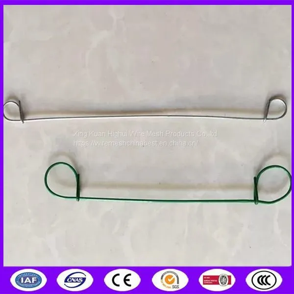 Twist 16.5 Gauge 550mpa Double Loop Ties With Zinc Coat