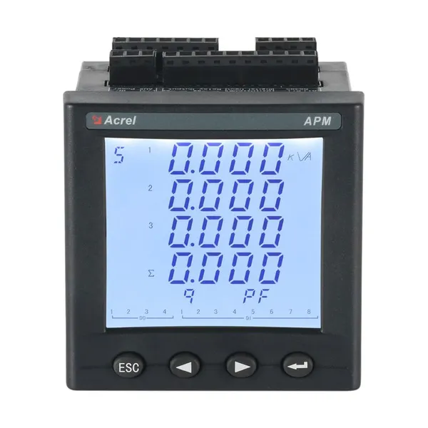 Acrel Chinese Factory Max/Min Log With Timestamp Multifunction Meter APM800/MLOG With SD Card photo-2