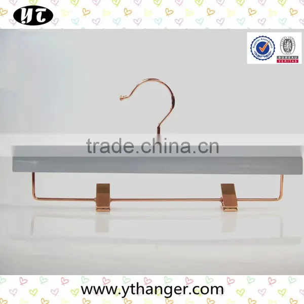 White Wooden Hanger and Pants Hanger for Luxury Garment photo-6