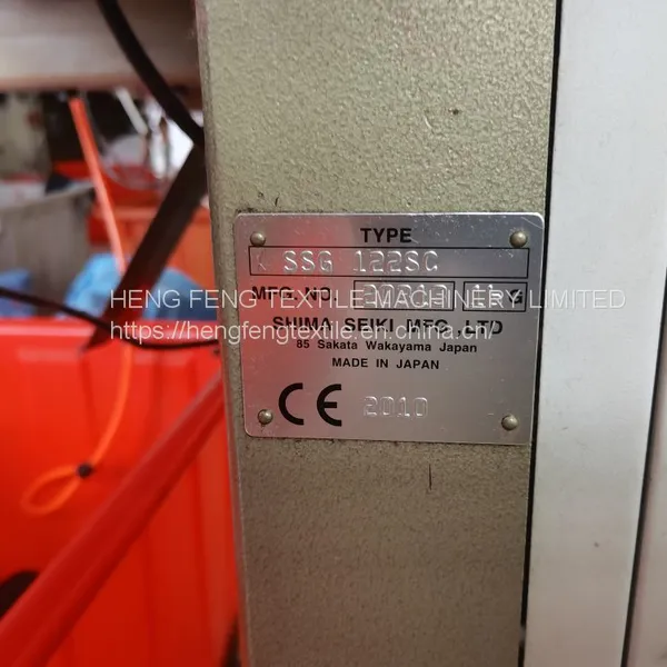 Shima Seiki Ssg 122sc 16g Flat Bed Knitting Machines Collar Sweater Good Condition photo-2