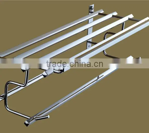 Wesda Made in China Stainless Steel Shelf Towel Rack Bathroom A082 photo-6