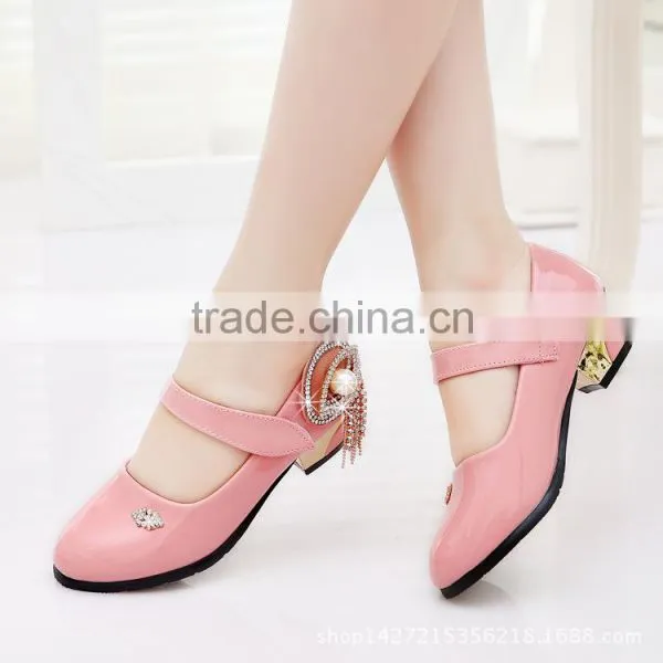 C71511A 2015 Fashion Fancy Party New Style Wholesale China Kids Shoes photo-3