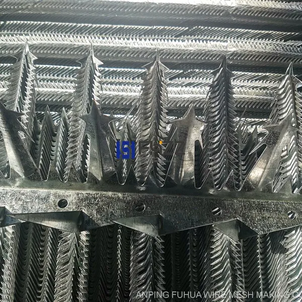Perimeter Security Anti Climb Wall Spikes Made of Galvanized Steel Spear Type Spikes photo-3