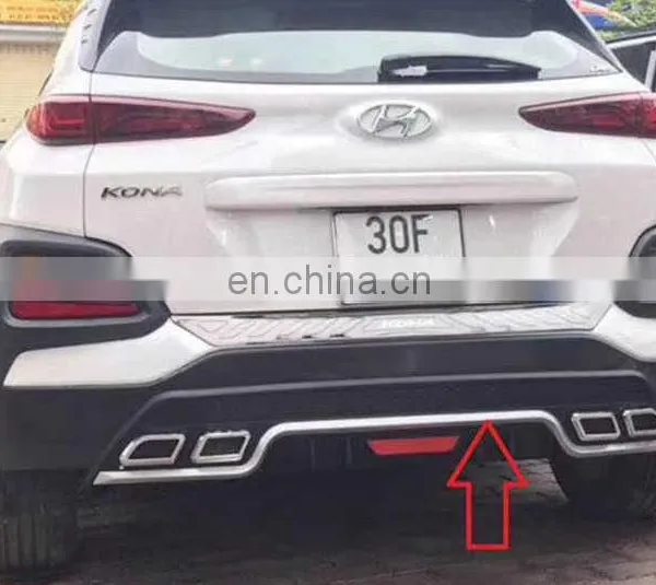 Hight Quality Wholesale Rear Lip For Hyundai Kona Car Bumper Rear Lip photo-3