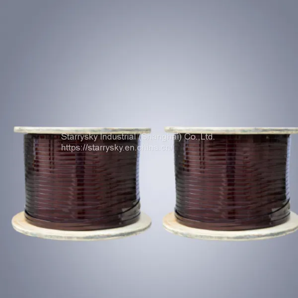 Enameled Rectangular Aluminium Wire Magnet Wire Enameled Flat Aluminum Wire