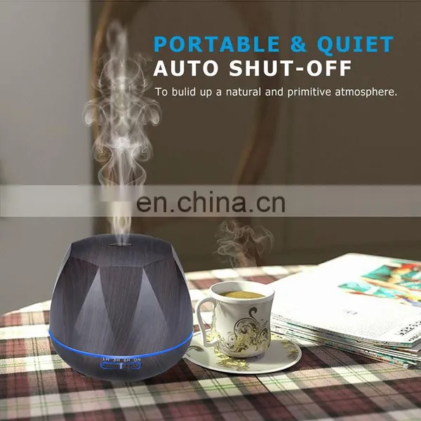 Amazon Hot Selling Home Appliance Air Ultrasonic Humidifier Essential Oil Diffuser Air Humidifier photo-5