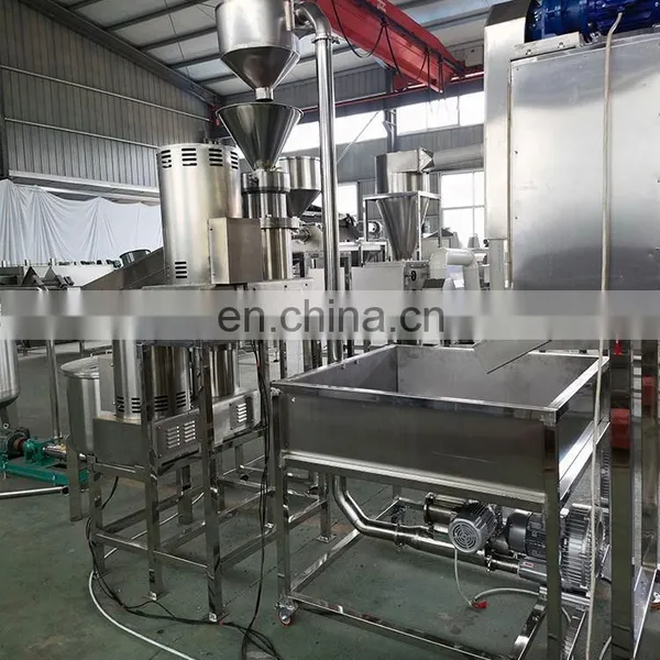 Cheap Price Stainless Steel Peanut Grinding Machines For Sale Tahini Making Machine Sesame Groundnut Butter Machine Whole Line photo-3