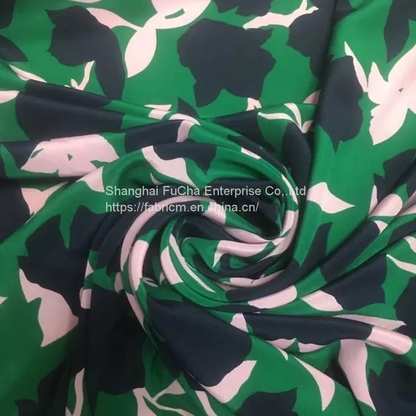 Textile Rayon Print Crepe Koshibo Fabric With Flower Digital Printing Fabric photo-3