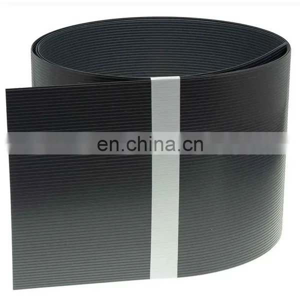 Custom PVC Zaun Streifen Hart Fence Privacy Protection Hard Pvc Strip Screen Fence 19cm*252cm,1450gsm photo-5
