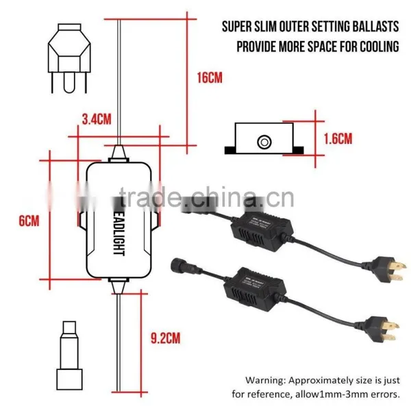 2016 New Fashion 360 Beam Angle Toyota Crown Headlight Original Halogen Bulb Size for Univeral Cars photo-2