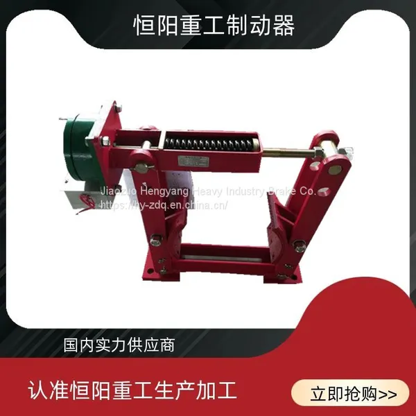 Hengyang Heavy Industry Electromagnetic Drum Brake DC MWZ200-160 Asbestos Free Liner photo-5