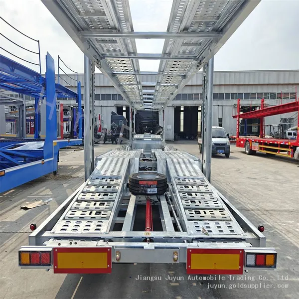 Galvanized Semi-trailer Export Semi-trailer Export Russian Semi-trailer photo-4