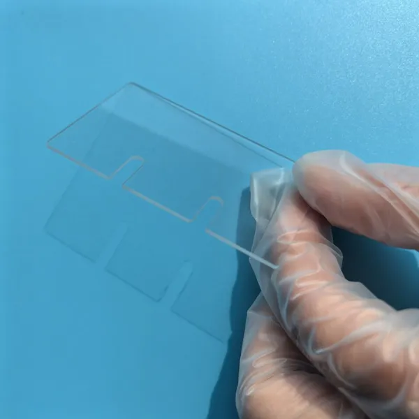 German SCHOTT D263T-0.1mm Thick Ultra-thin Glass Optical Glass Filter Colorless Glass photo-3