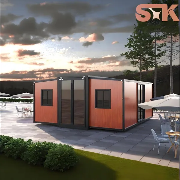 SXKON Предварительно изготовленное мобильное офисное помещение в доме - расширяемый контейнерный дом
