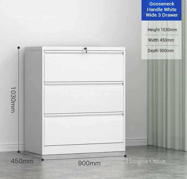 Professional Office Vertical Filer for Auto Dealerships - 2/3/4 Drawer Options - Secure Key Lock Document Organization-Colorful photo-2