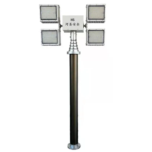 Rugged Fire Fighting Light Tower for Industrial and Fire Station Applications