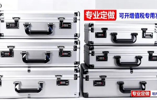 Professional Aluminum Tool Case Series - Black & Silver Collection for Heavy-Duty Equipment Storage photo-2