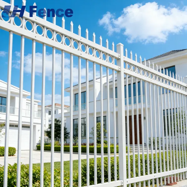 Total Corrosion Defense Steel Fence | Thick Hot-dip Coating Resists Salt Spray and Harsh Environments