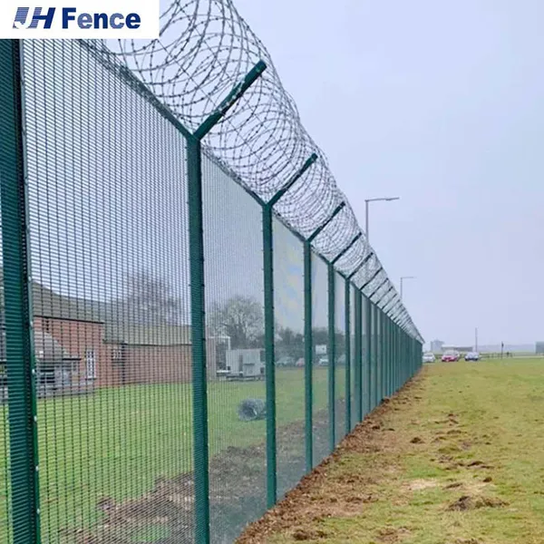 Customized South Africa Powder Coated Clear View 358 Anti Climb Railway Perimeter Welded Metal Wire Mesh Fencing photo-5