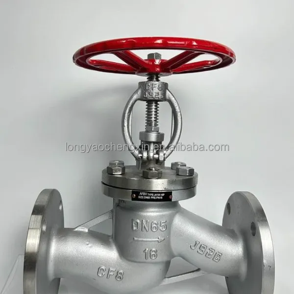 China Hot Sale Flanged Stainless Steel Globe Valves PN16 SS304 Globe Valve for Oil Gas Steam Pipe photo-6