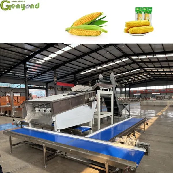 Shanghai Green Maize Husk Remover Fresh Maize Husk Remover Sweet Maize Husk Removal Machine