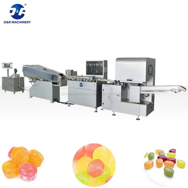PLC-Controlled Ball Lollipop Forming Machine with Gear Pump Engine Motor Bearing Core Components