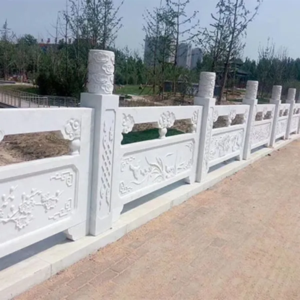Quyang Shilong Stone Carving Craft Factory — Municipal & Garden Stone Railing Manufacturer