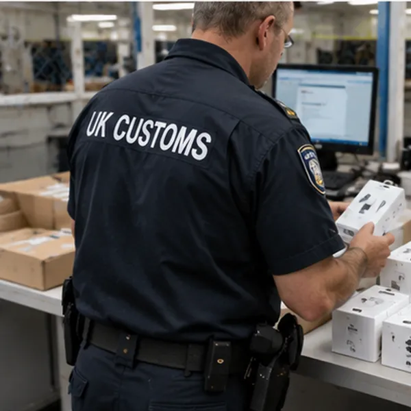 Servicio de envío y despacho de aduanas para accesorios de móviles de China a Reino Unido