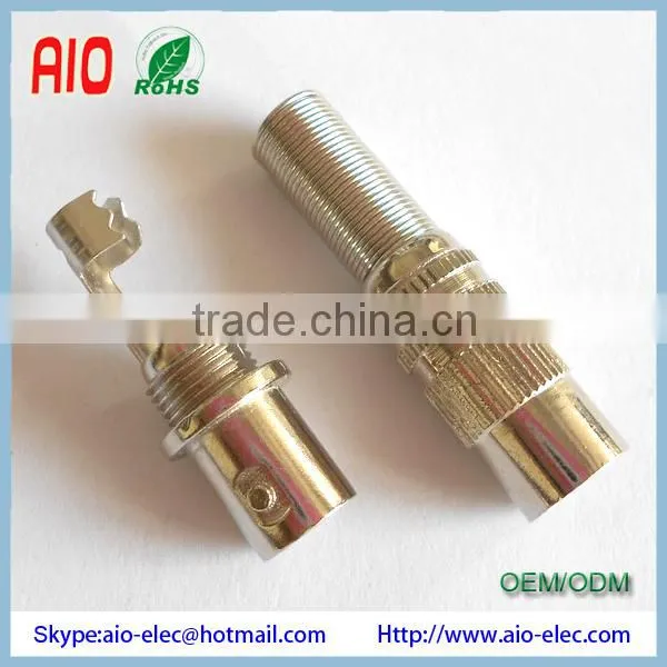Female CCTV BNC Connector for Coaxial Cable With Spring photo-3