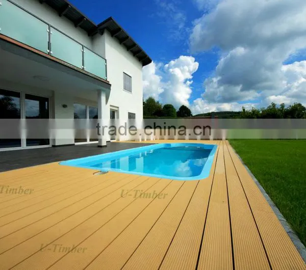 UV-protect WPC Decking Flooring for Outdoor Water-proof and Anti-slip photo-6