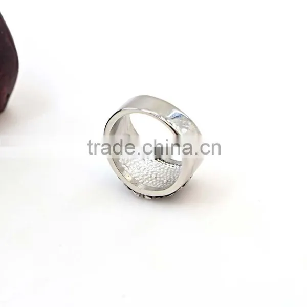 Custom New Design Rings Silver Jewelry Men's Silver Finger Rings photo-4