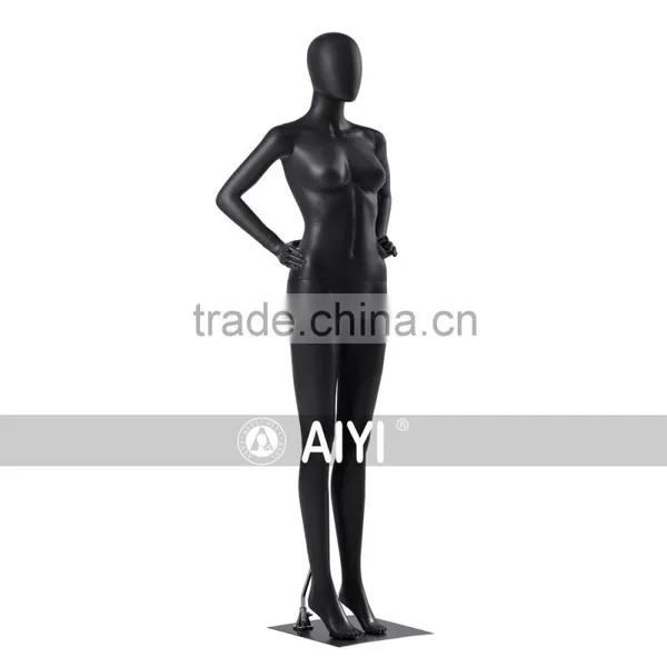 Fashion Display Female Popular Model With Egg Head photo-4