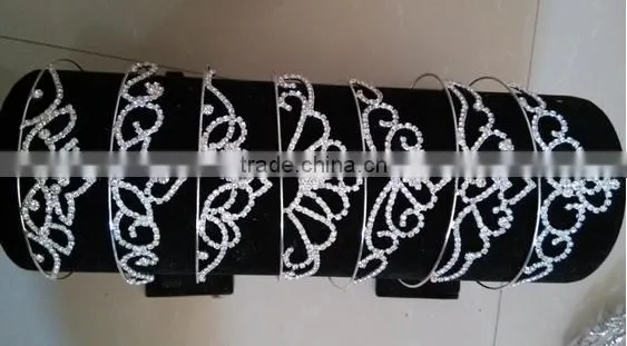 Fashion Design Rhinestone Princess Crown for Wedding Bridal photo-4