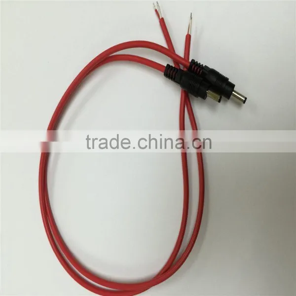 New Wire Harness for DC Jack 5.5x1.1 With 2C 24AWG Cord DC Wire Harness photo-2