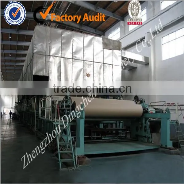 Paper Industry Supplier 3200mm Model Machine To Making Kraft Paper