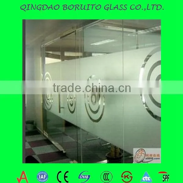 5mm 8mm Tempered Patterned Building Glass photo-2