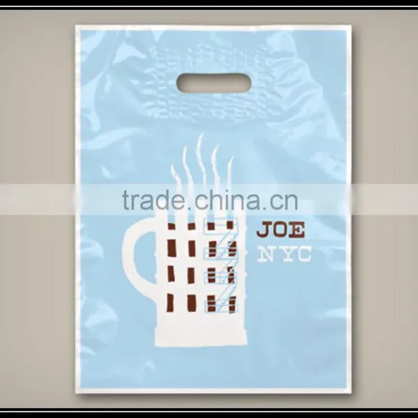 2016 Chinese Manufacturer Hot Sale Best Price Custom Printed HDPE Plastic Bag With Hang Hole