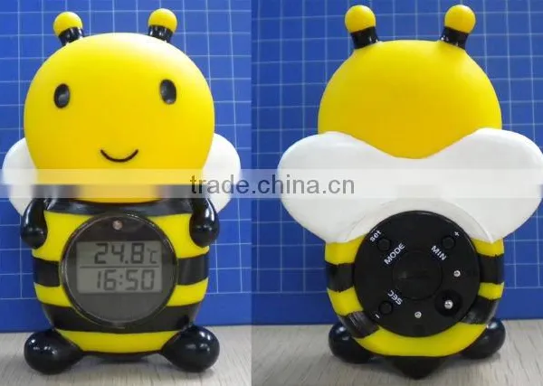 bath thermometer with timer