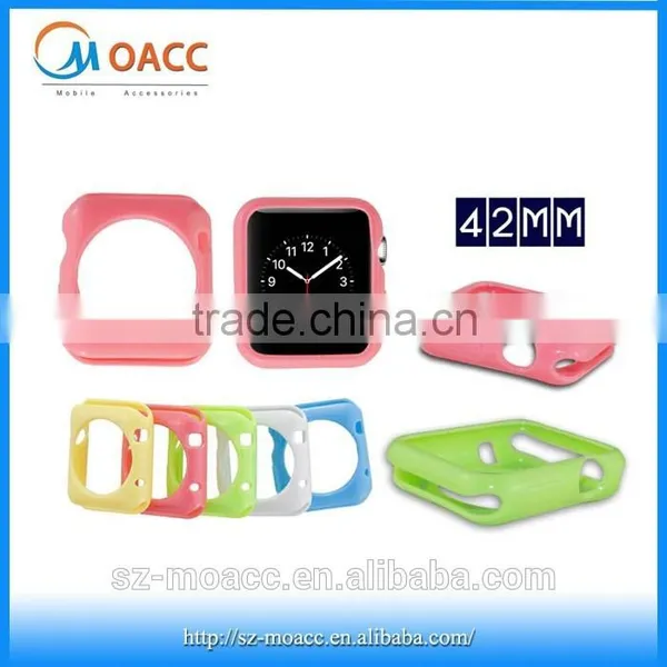 2015 new arrival Smart Watch Protective Gel soft TPU Case For Iwatch