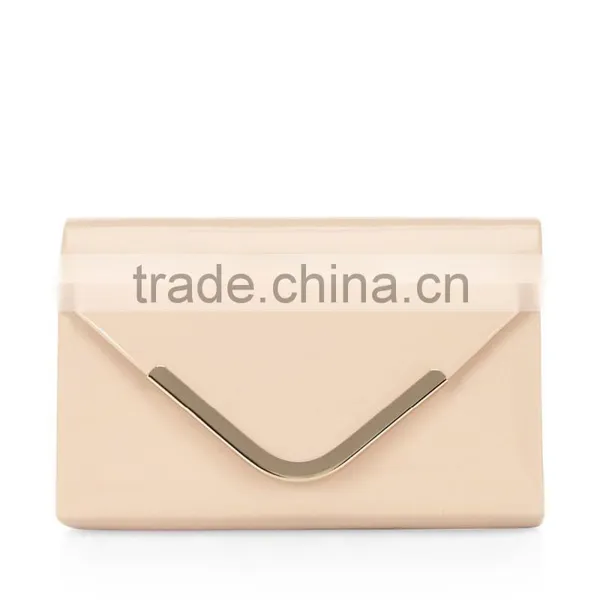 Personlized Womens Luxy Leather Envelope Clutch Bag photo-2