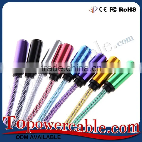 3.5mm Stereo Male To Female Headphone Jack To Aux Input Extension Audio Cable photo-4