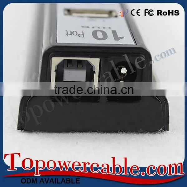 High Speed Mobile Phone Multiple 10 Ports Usb Hubs Powered Made In China photo-4