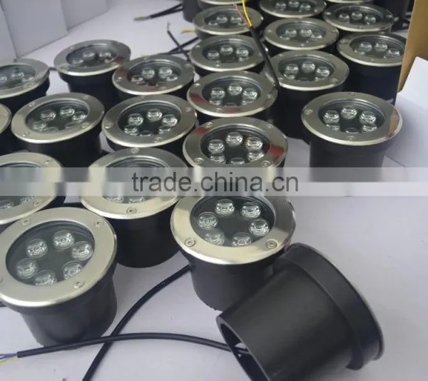 Christmas Lights Black 6w Inground Light Square 110v Red/green/blue Color photo-2