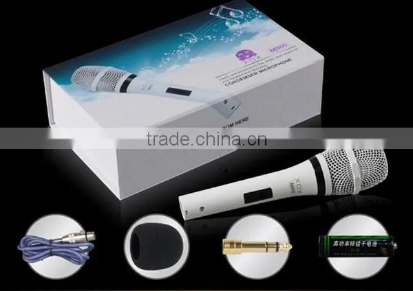 2016 XOX M800 New Mic Wired Handheld Karaoke Microphone