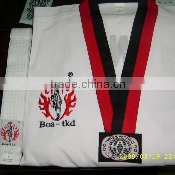 Teakwondo Uniform V-neck Taekwondo Uniform Taekwondo Kimonos Taekwondo Fightwear Teakwondo Garment photo-2