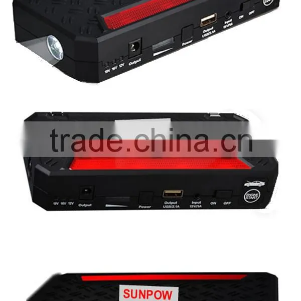 Sunpow Hot Sale 13600mAh Electric Car Lithium Ion Battery Jump Starter photo-6