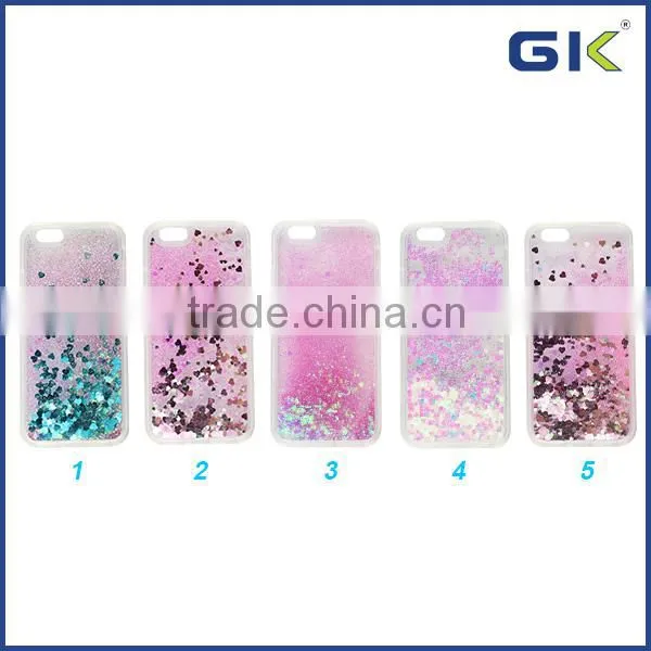 [GGIT] New Arrival Wholesale Colorful Bling Bling Liquid Cover Mobile Phone Case for IPhone 6 photo-6